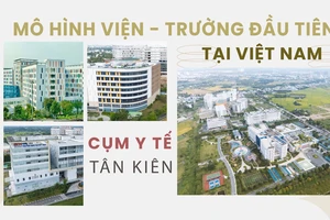 Cụm y tế Tân Kiên được kỳ vọng sẽ góp phần giảm tải cho các bệnh viện ở trung tâm TP.