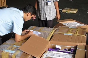 Lô tân dược hơn 2,7 tỉ đồng bị bắt giữ tại cửa khẩu Tân Sơn Nhất