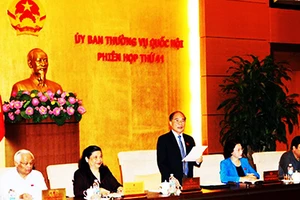 Kỳ họp tới sẽ quyết định ngày bầu cử ĐBQH khoá mới