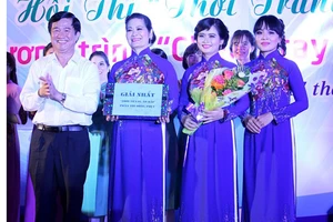 Sở Tư pháp tổ chức thi áo dài nhân ngày Phụ nữ 20-10