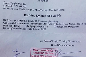 Một cán bộ tuyên giáo Kiên Giang bị bắt vì lừa đảo
