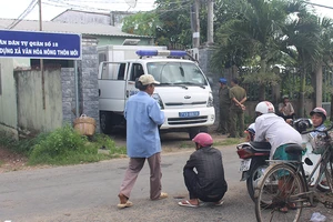 Nghi vợ đâm chết chồng hờ trong nhà trọ