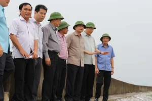 Bộ trưởng Nông nghiệp về Quảng Ninh chỉ đạo chống bão