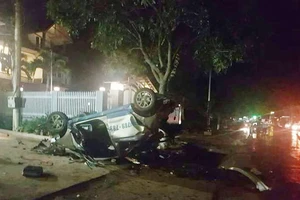 Tai nạn taxi kinh hoàng, 3 người chết, 4 người bị thương nặng