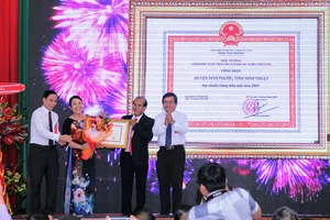 Ninh Thuận có huyện đầu tiên đạt chuẩn Nông thôn mới