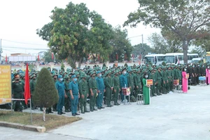 Ninh Thuận: 1.113 tân binh nhập ngũ năm 2021