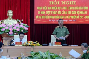 Bộ trưởng Tô Lâm: Bảo vệ cuộc bầu cử ở cấp độ cao nhất