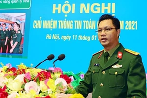 Đại tá Lê Dũng giữ chức Tư lệnh Bộ Tư lệnh Tác chiến không gian mạng