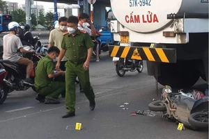 Nữ hiệu trưởng trường mầm non bị xe bồn cán tử vong