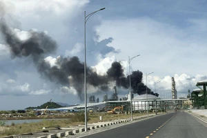 Sự cố cháy ở nhà máy hóa dầu Long Sơn đã được khống chế, dập tắt