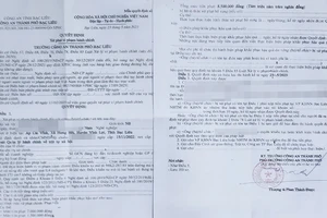 Quyết định ghi tên, CCCD nhưng phó bí thư phường nói mình chưa vi phạm nồng độ cồn