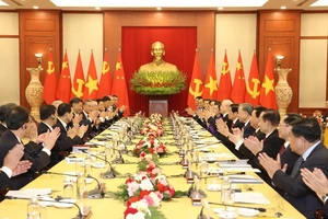 Thúc đẩy quan hệ Việt-Trung phát triển vững chắc, ổn định, bền vững lâu dài