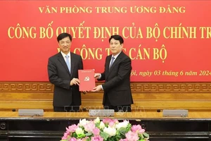 Thứ trưởng Bộ Công an Nguyễn Duy Ngọc làm Chánh Văn phòng Trung ương Đảng