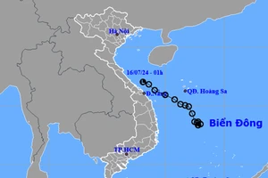 Áp thấp nhiệt đới suy yếu, mưa trên diện rộng ở Tây Nguyên, Bắc Trung Bộ