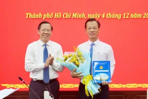 Ông Đậu An Phúc làm Giám đốc Ban Quản lý dự án đầu tư xây dựng hạ tầng đô thị TP.HCM