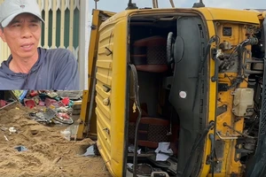 Video: Nhân chứng kể lại lúc xe tải tông vào nhà dân ở Quảng Ngãi 