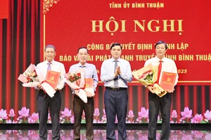 Ông Lê Huy Toàn làm Tổng Biên tập Báo và Đài PTTH Bình Thuận