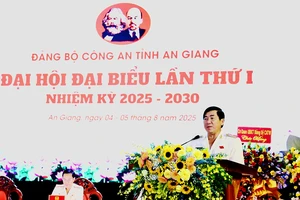 Thiếu tướng Nguyễn Văn Hận giữ chức Bí thư Đảng ủy Công an tỉnh An Giang