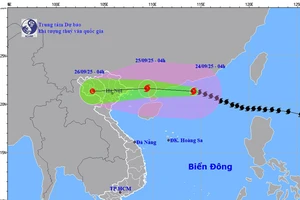 Siêu bão Ragasa đang cách Quảng Ninh 650km