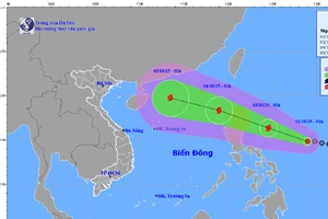 Áp thấp nhiệt đới sắp vào Biển Đông, mạnh lên thành bão 