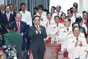 Ông Trần Lưu Quang dự khai mạc Đại hội Đảng bộ tỉnh Cà Mau 