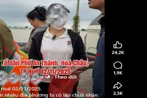 Phường thông tin về '350 hộ dân ở Huế bị cô lập 1 tuần chưa được hỗ trợ' 