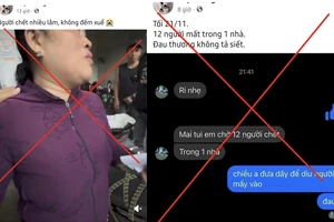 Công an sẽ xử lý người bịa đặt thông tin 'sập nhà lầu, hàng chục người chết' trong lũ