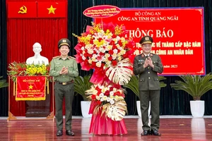 Công an tỉnh Quảng Ngãi kéo giảm hơn 20% tội phạm về trật tự xã hội