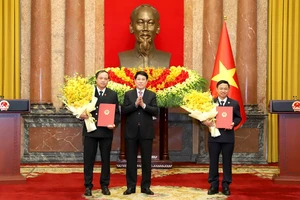 Chủ tịch nước bổ nhiệm hai tân Phó Chánh án Tòa án nhân dân tối cao