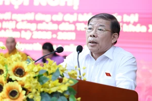 Ứng cử viên ĐBQH Nguyễn Thanh Sang: Phòng chống tham nhũng không có vùng cấm