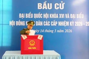 Những lá phiếu đầu tiên của Hải Phòng từ đặc khu Bạch Long Vĩ