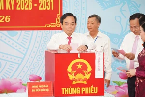 TP.HCM: 99% cử tri đi bỏ phiếu bầu cử đại biểu Quốc hội và HĐND