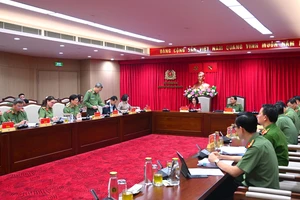 Thông qua dự thảo kết quả giám sát Ban Thường vụ Đảng ủy Công an Trung ương