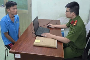 Công an phường Dĩ An thông tin vụ bé trai bị cha dượng bạo hành