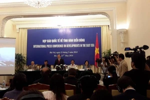 Họp báo quốc tế về vụ giàn khoan trái phép: Sự xâm lược không sinh ra chủ quyền!