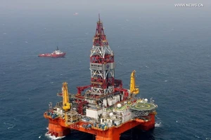 Vị trí mới của giàn khoan Trung Quốc 