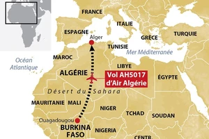 Burkina Faso thông báo tìm thấy xác máy bay Air Algerie mất tích