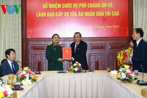 Bổ nhiệm Phó Chánh án Tòa án nhân dân tối cao