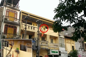 Nổ bốt điện trước trụ sở Công an phường, có thương vong về người