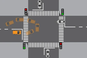 Kỹ năng quay đầu xe, tưởng dễ mà khó