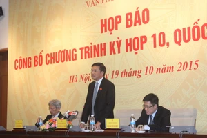 Quốc hội sẽ bầu Tổng thư ký tại kỳ họp 10