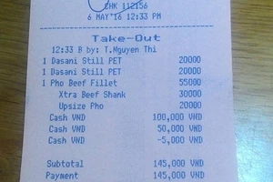 'Trí khôn' của một tiệm phở ở sân bay Tân Sơn Nhất 