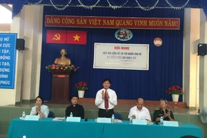 Cam kết của ứng cử viên 36 năm ngồi ghế xét xử