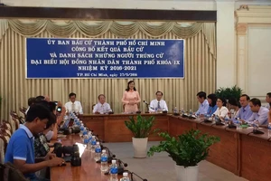 TP.HCM công bố kết quả bầu cử: Nhiều lãnh đạo TP trúng cử