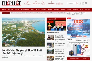 Báo Pháp Luật TP.HCM ra mắt giao diện mới thân thiện, tiện ích