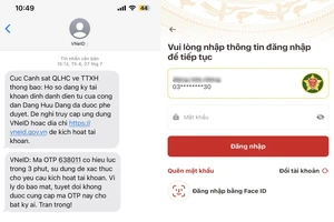 Cách kích hoạt tài khoản định danh điện tử và nhận diện hình thức lừa đảo VNeID