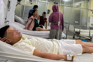 Bệnh nhân nhập viện sau khi ăn ở quán Trâm Anh.