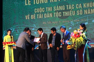 Trao giải cuộc thi sáng tác ca khúc về đề tài dân tộc thiểu số năm 2024