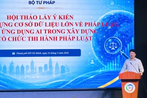 Bộ Tư pháp lấy ý kiến về Đề án ứng dụng AI trong lĩnh vực pháp luật