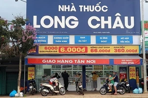 Nhà thuốc Long Châu bị xử phạt về một số vi phạm hành chính (ảnh VT)